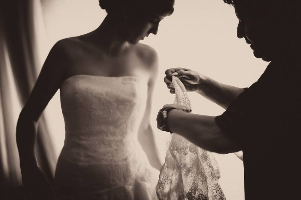 La preparazione della sposa