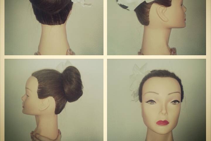 Chignon sposa