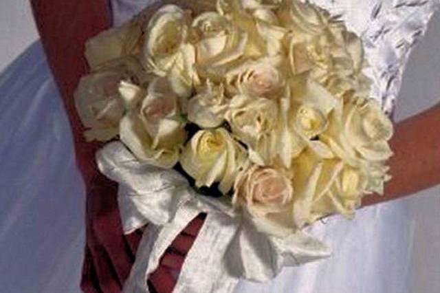 Bouquet rose bianche