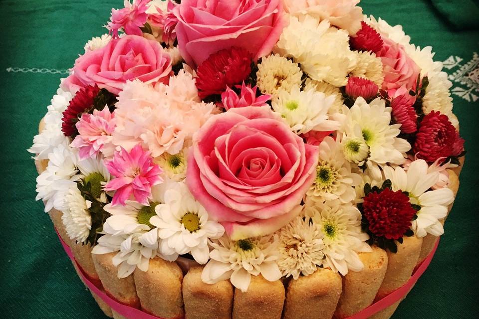 Torta di fiori