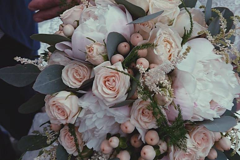 Bouquet stile retro'