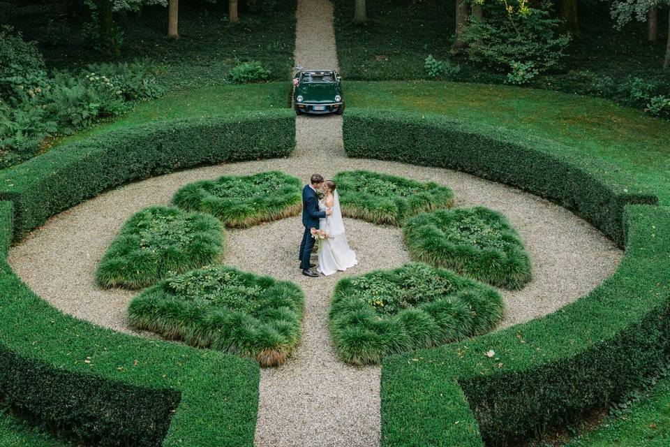 Villa Mezzalira-Italian Garden