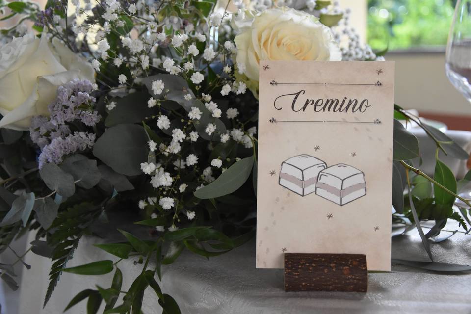 Tableau de mariage - candy