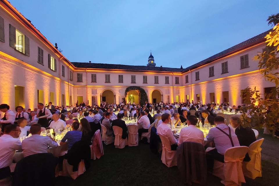 Cena placée nel Chiostro