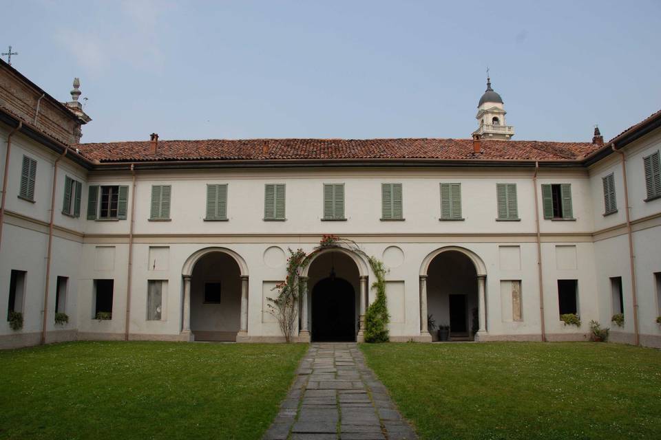 Chiostro notturno