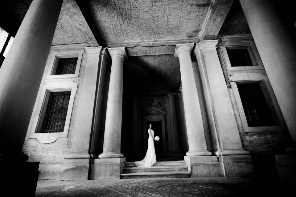 Sposa padova bianco e nero