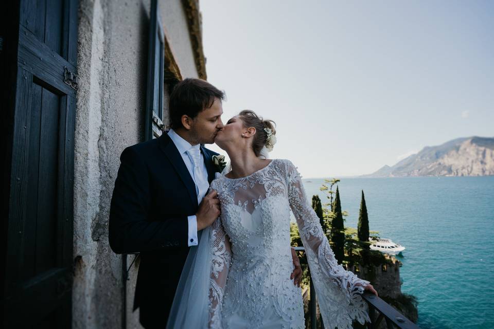 Sposi al lago di garda