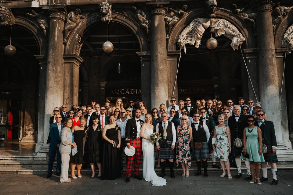 Foto di gruppo venezia