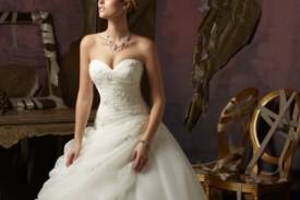 Elegante abito da sposa