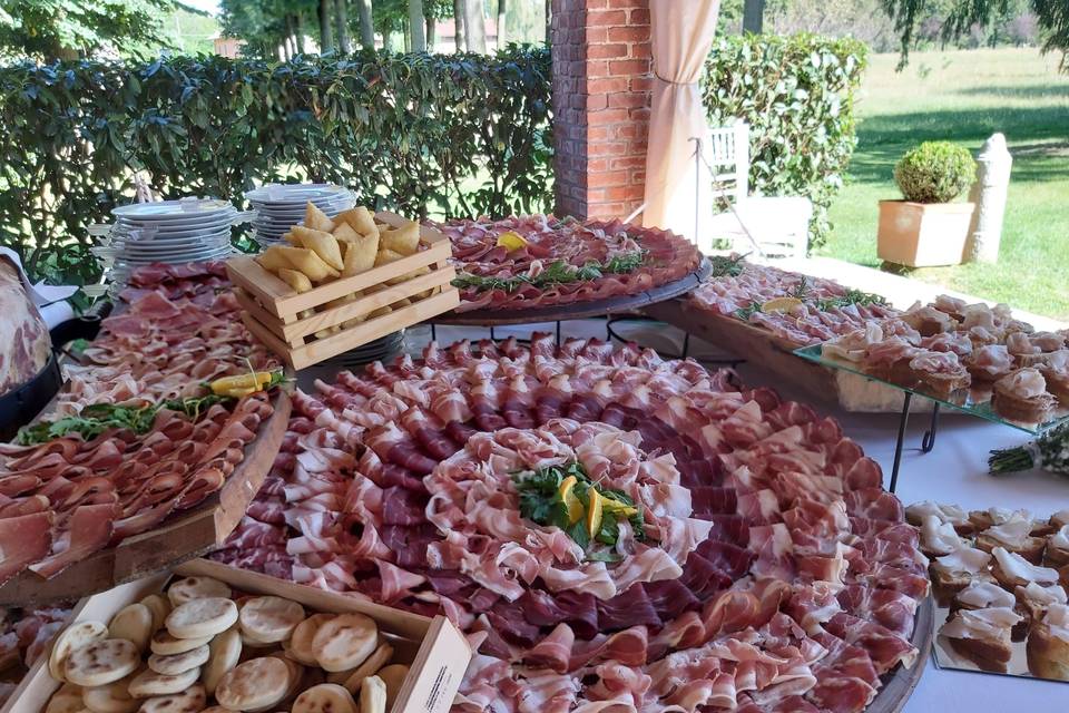 Sala da pranzo e antipasti