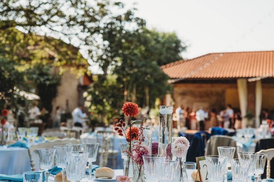 Cena in giardino