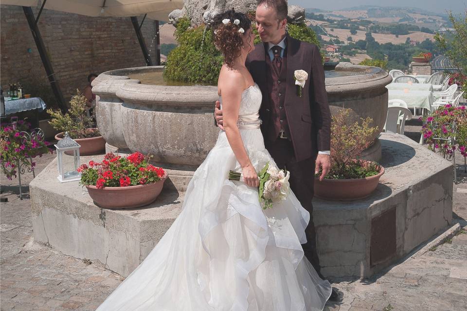 La piazza di paese