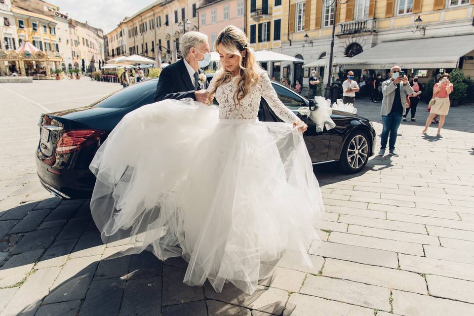 L'arrivo della sposa