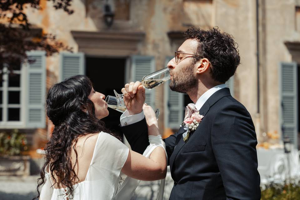 Taglio della torta
