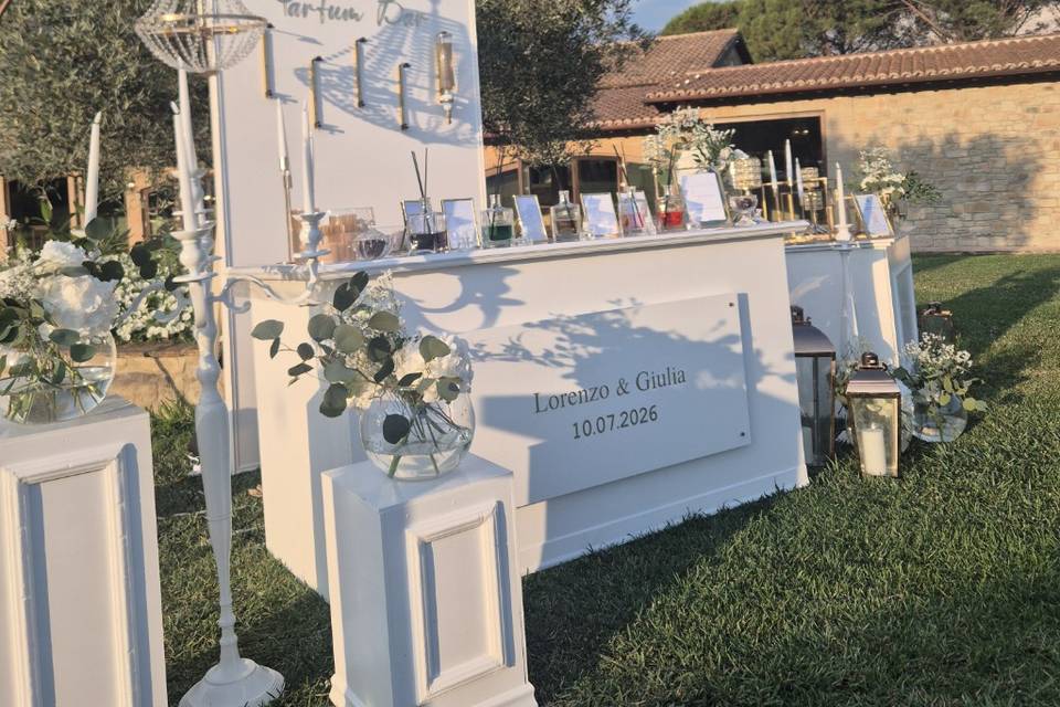Addobbo per parfum bar