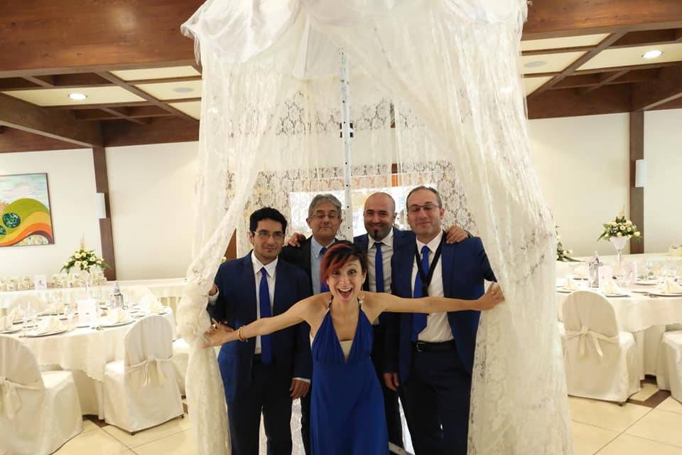 Il volo della sposa!!