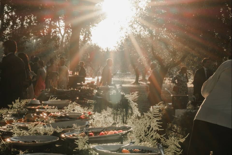 Aperitivo al tramonto