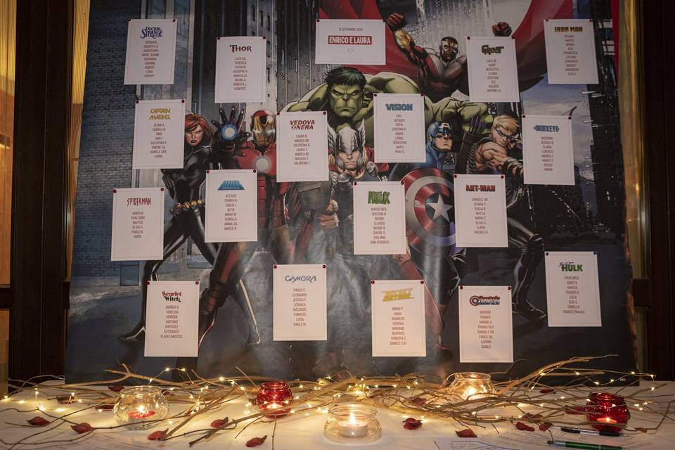 Matrimonio Marvel