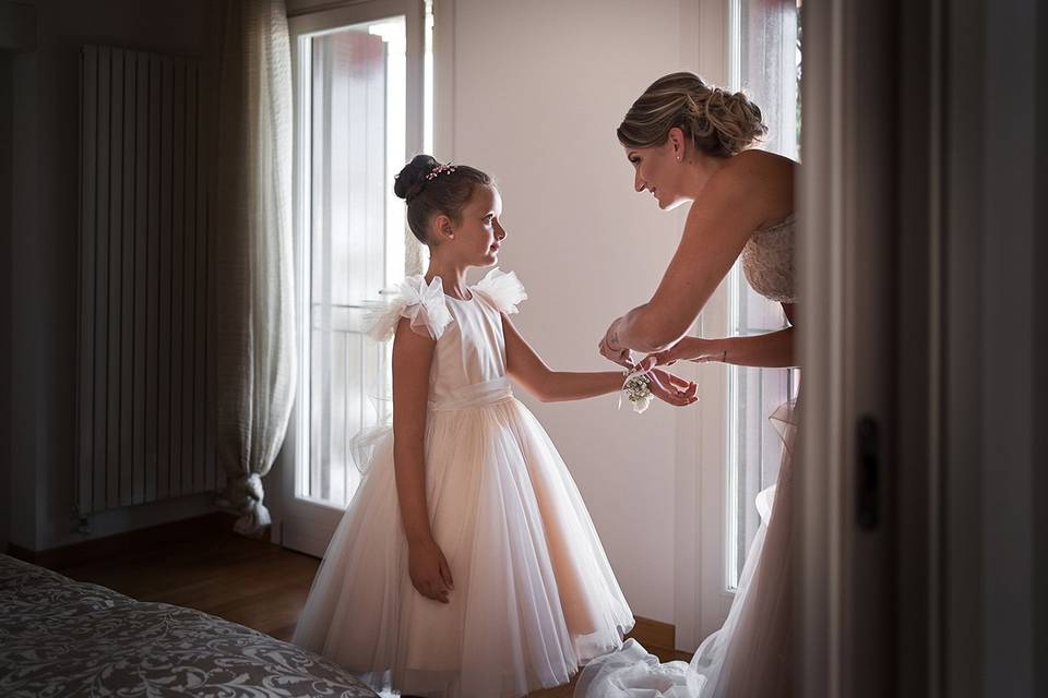 Preparazione sposa