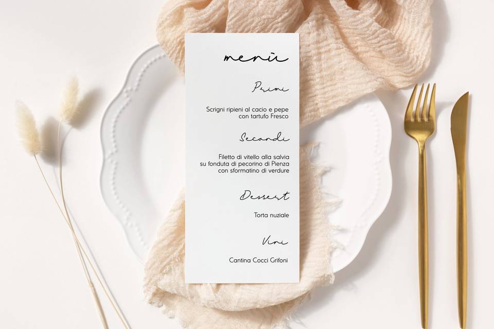 Menu linea