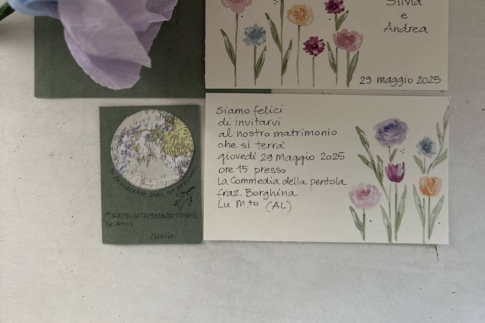 Partecipazioni fatte a mano