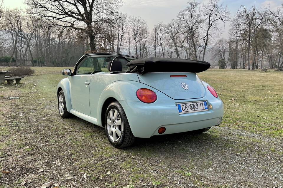 VW Maggiolino Cabrio Azzurro