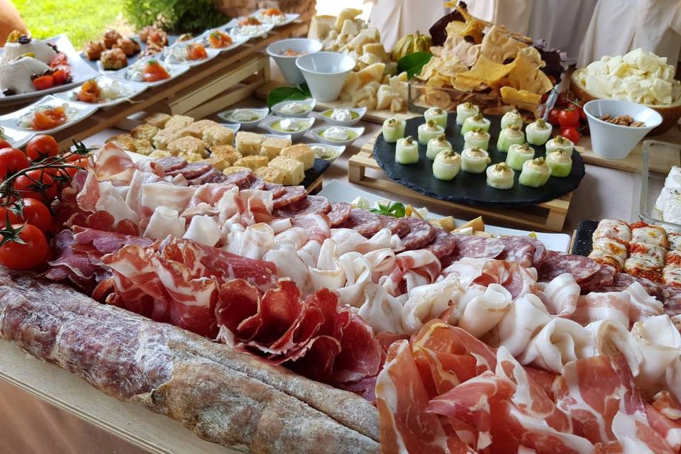 Buffet antipasti