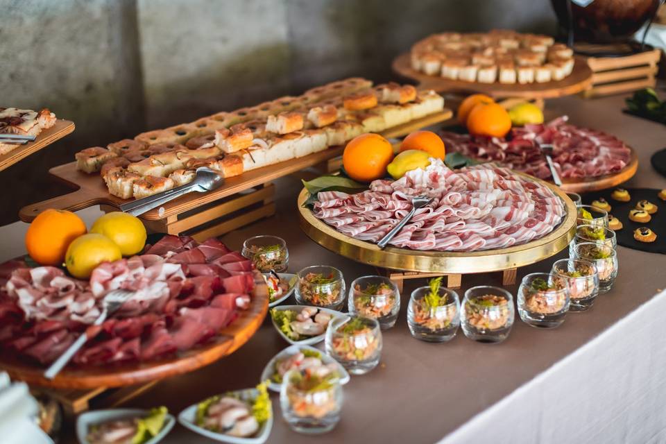 Buffet antipasti