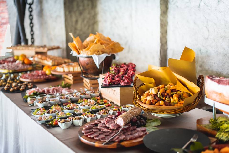 Buffet antipasti