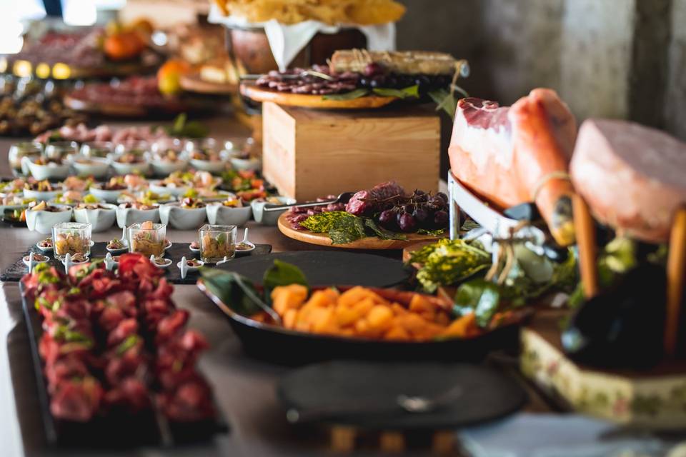 Buffet antipasti