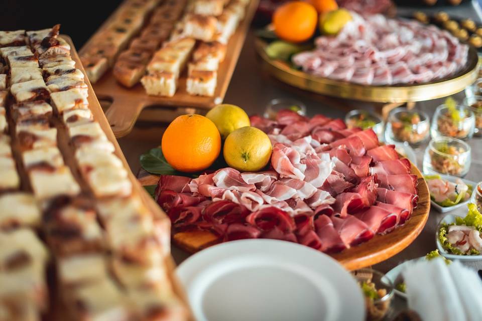 Buffet di antipasti