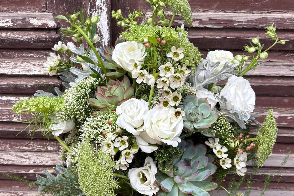 Bouquet sposa botanico