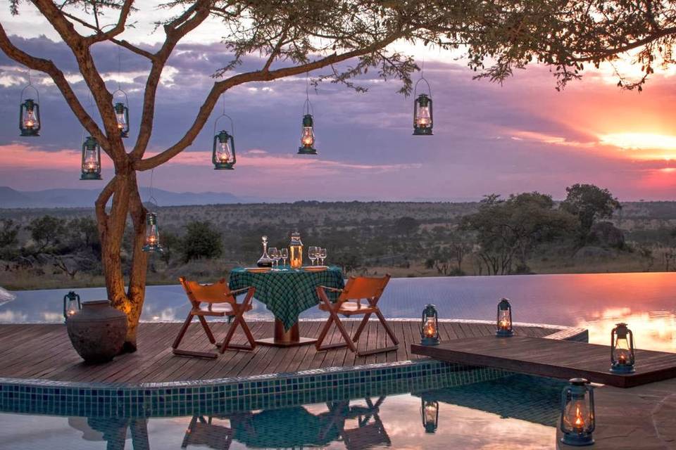 Cena romantica Sud Africa