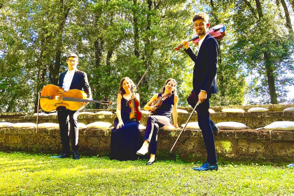 Quartet in Villa Monaciano