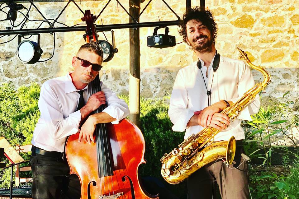 Duo Jazz  Sax e Contrabbasso