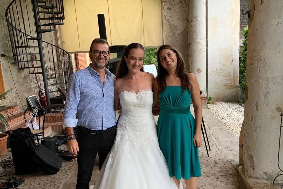 Foto con sposa