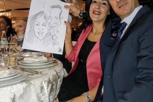 Caricatura amici