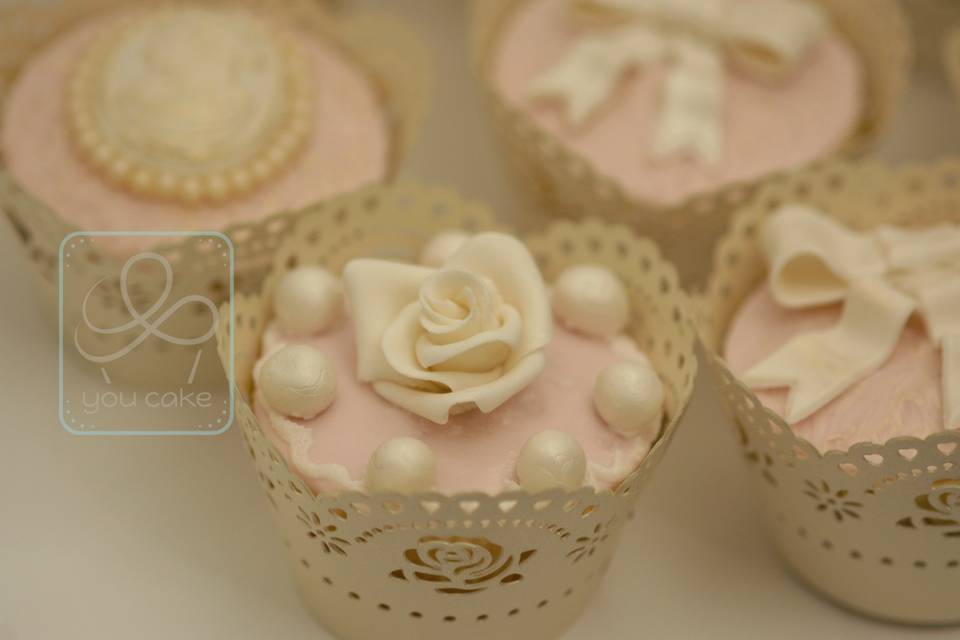 Cupcake shabby chic