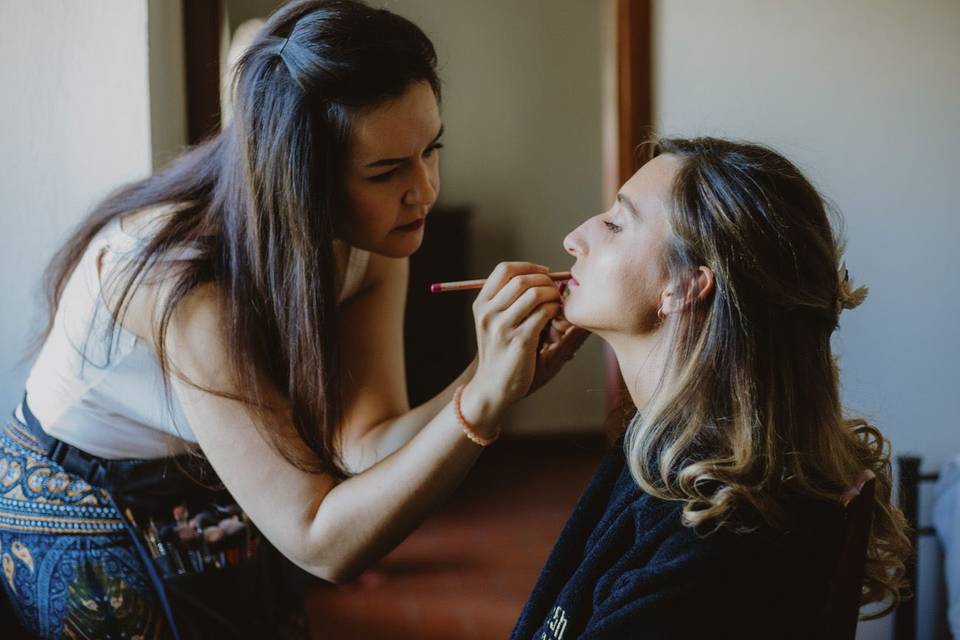 Trucco sposa per Raja