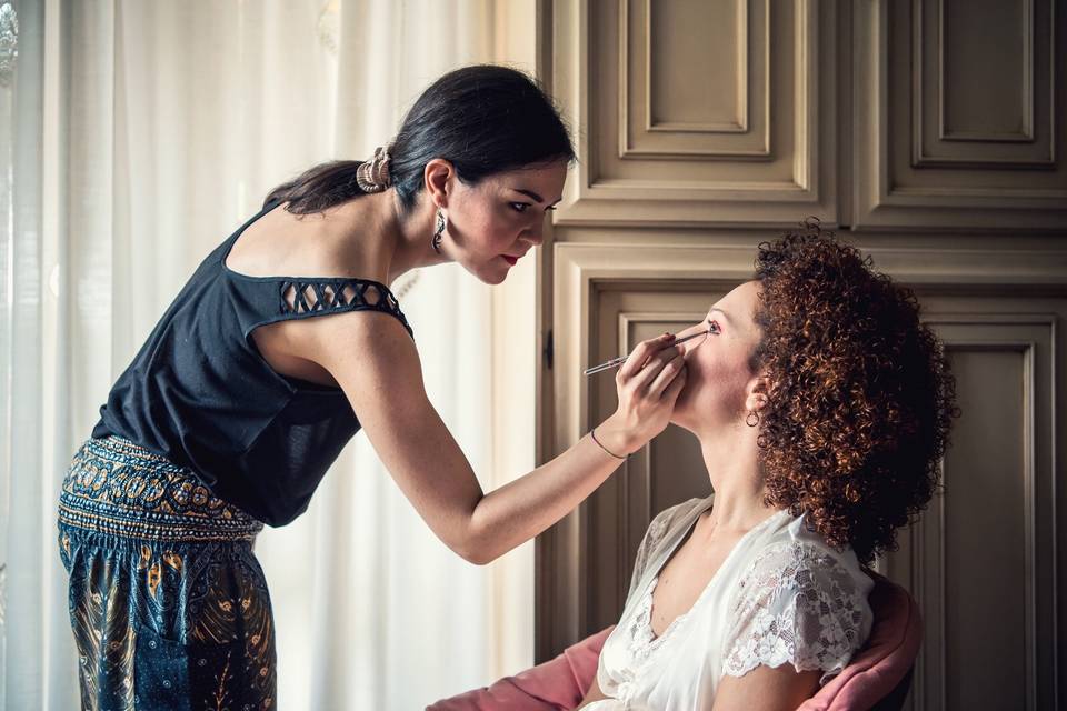 Trucco sposa per Sara