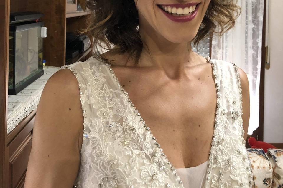 Trucco sposa per Francesca