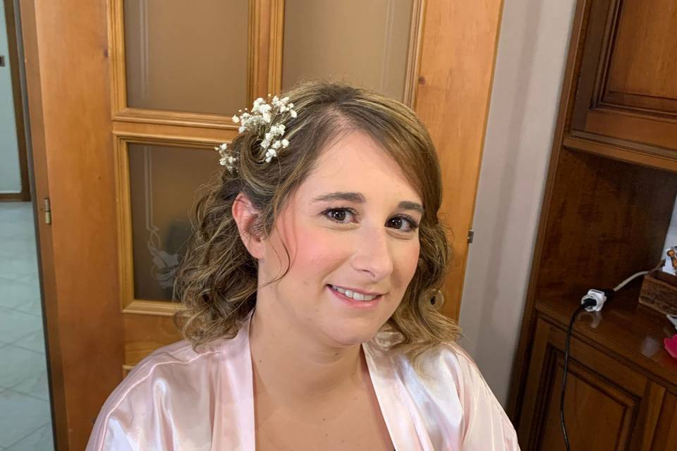 Trucco per sorella sposa