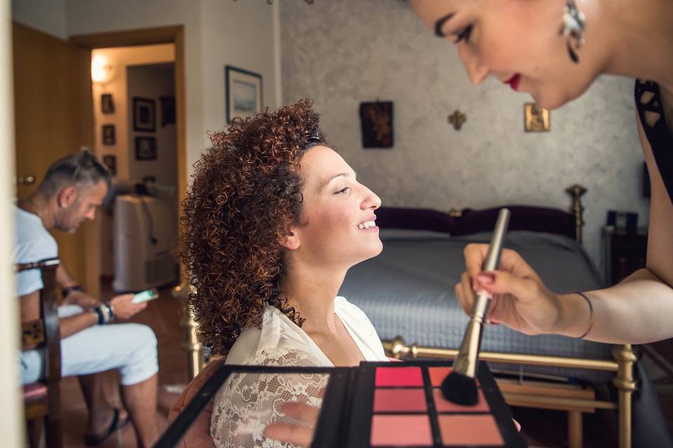 Trucco sposa per Sara