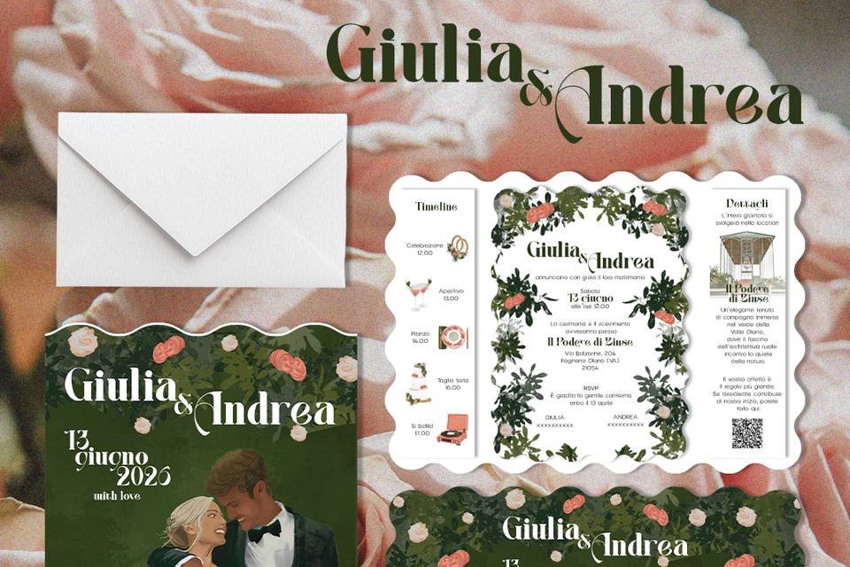 Moodboard Giulia & Andrea