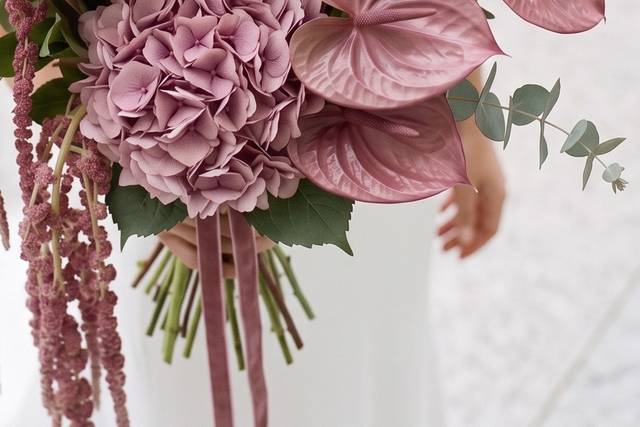 Anthurium pink bouquet