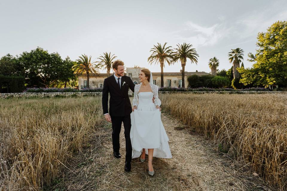 Bride and groom