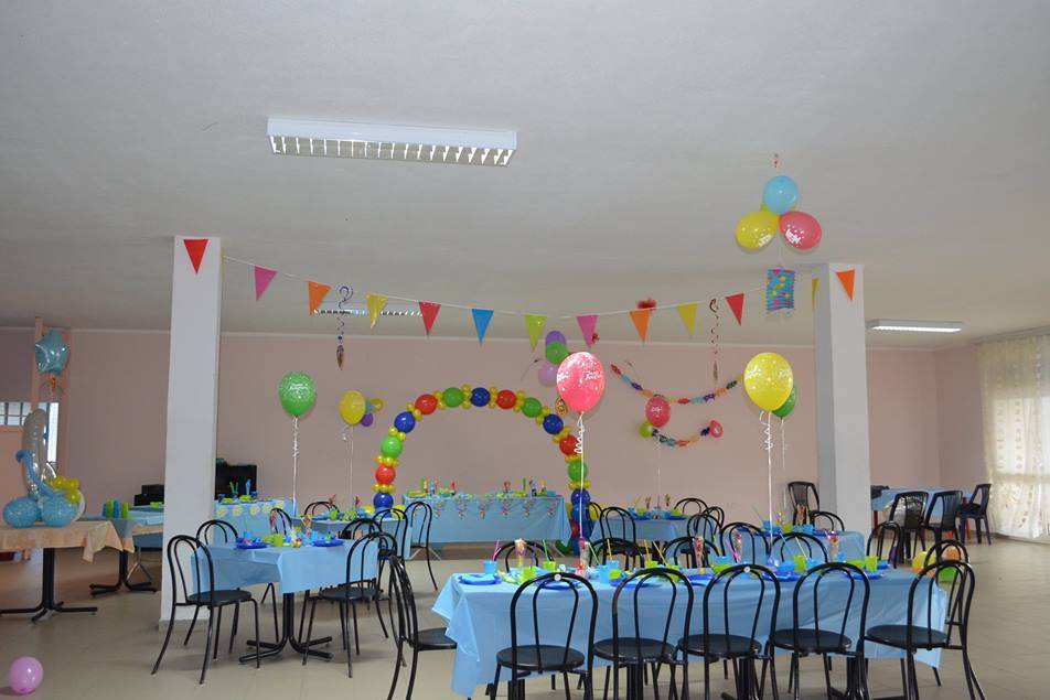 Allestimento con palloncini