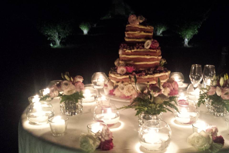 La magia della Naked cake