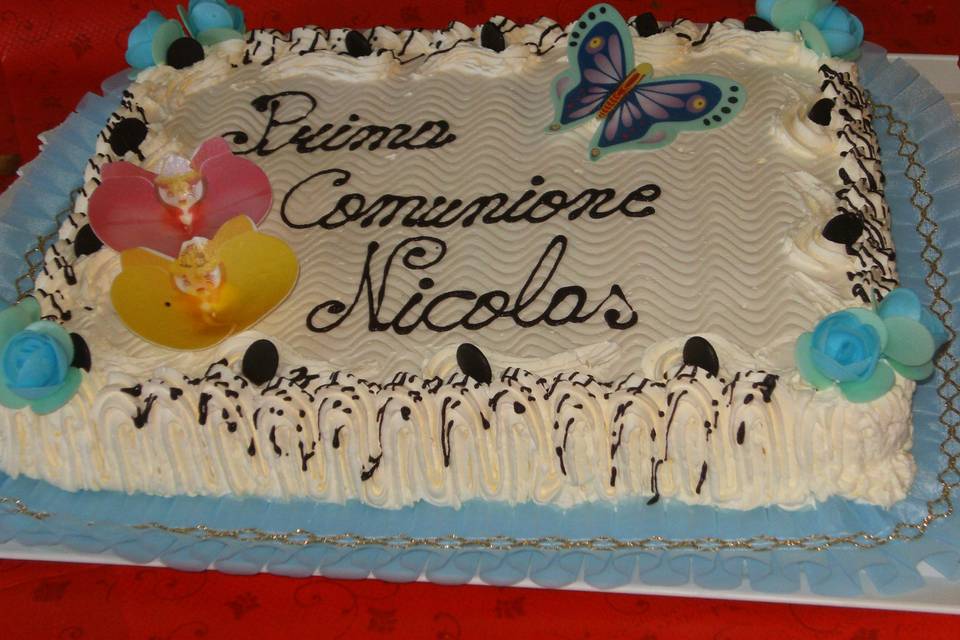 Torta per la prima comunione