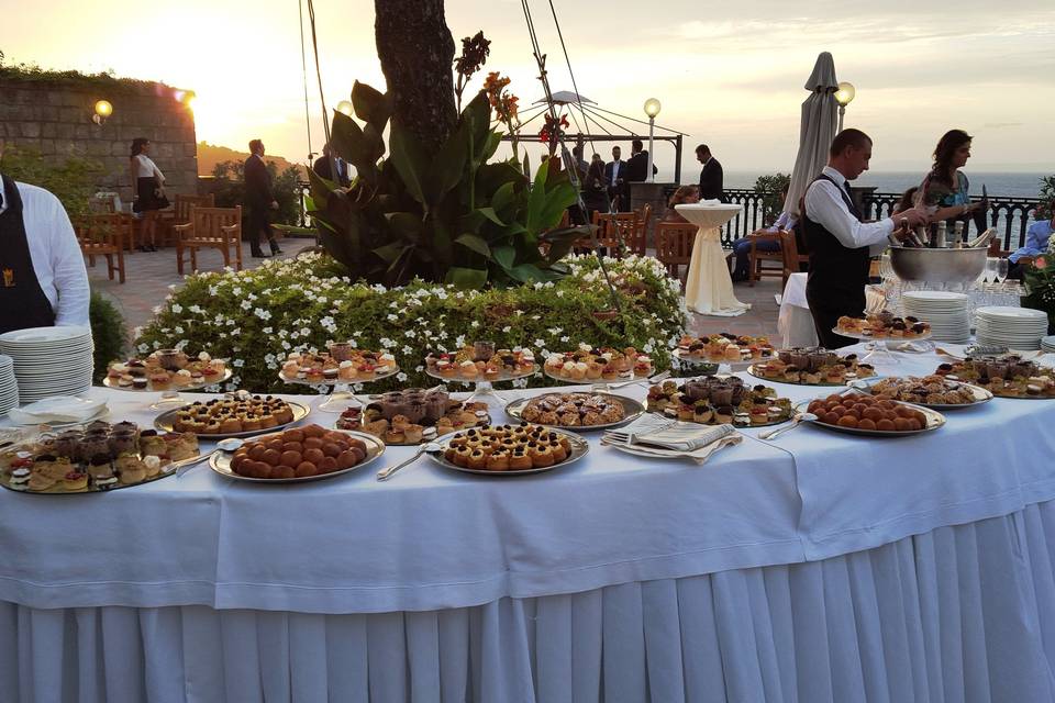 Terrazza europabuffet di dolci